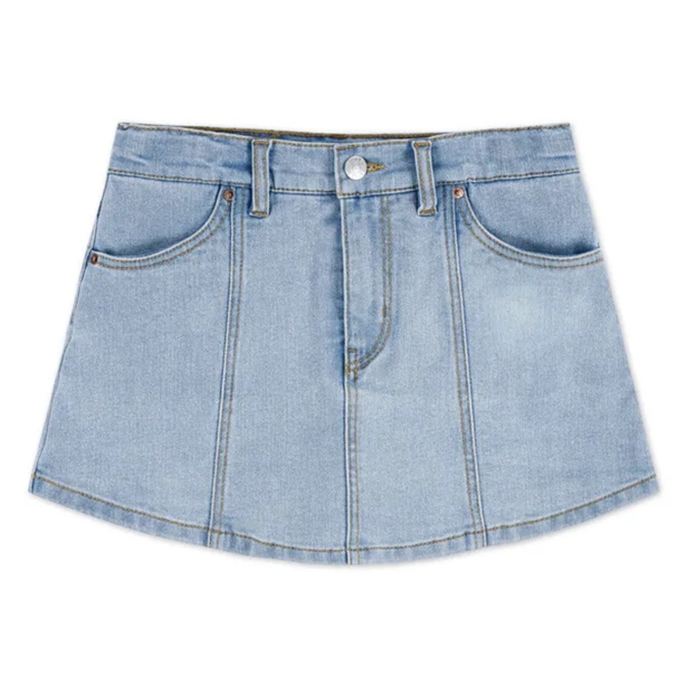 Levi Strauss Girls Jean High Rise Skort size 12